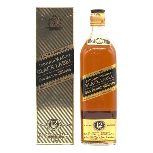 ジョニーウォーカー ブラックラベル 12年 エクストラ スペシャル 黒金キャップ 750ml 43% Johnnie Walker BLACK LABEL EXTRA SPECIAL スコッチウイスキー【S0】