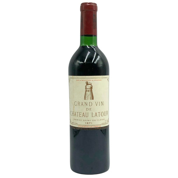 シャトー ラトゥール 1971 13.5% 750ml CHATEAU LATOUR ボルドーワイン【AFA15】