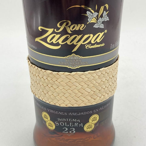 ロン サカパ センテナリオ 23年 ソレラ グラン レゼルヴァ 750ml 40% RON ZACAPA Centenario Solera Grand Reserva 【A4】