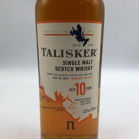 タリスカー 10年 シングルモルト 旧ボトル 700ml 45.8% TALISKER SINGLE MALT スコッチウイスキー【K4】