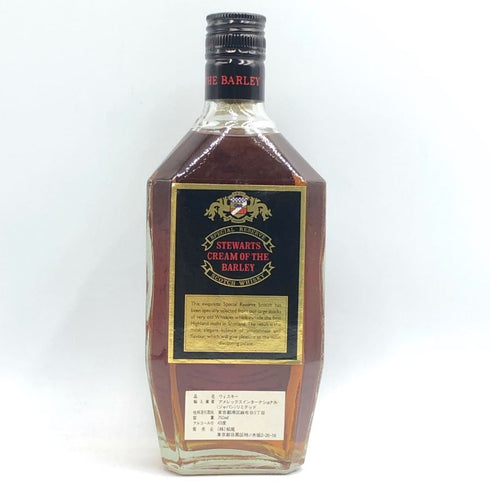 スチュワーツ クリーム オブ ザ バーレー 特級 スコッチウイスキー 黒ラベル 750ml 43% STEWARTS CREAM OF THE BARLEY スコッチウイスキー【I2】