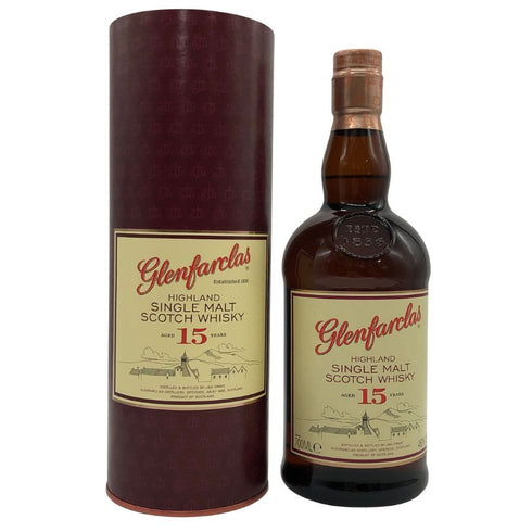グレンファークラス 15年 700ml 46% ハイランド シングルモルト GLENFARCLAS スコッチウイスキー【U1】