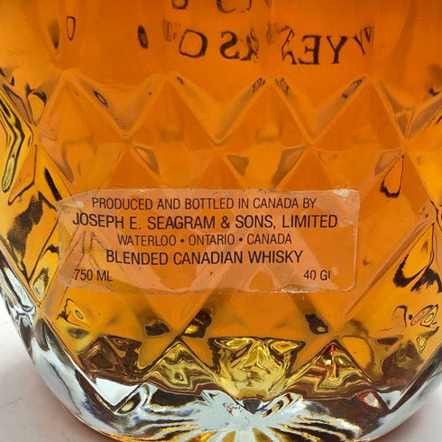 クラウン ローヤル 15年 カナディアン 750ml 40% Crown Royal ウイスキー【Z0】