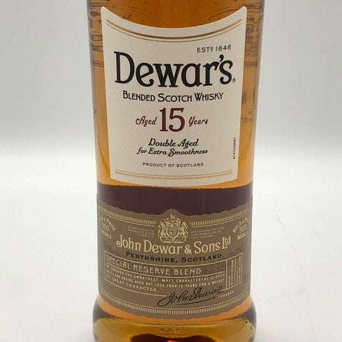 デュワーズ 15年 ダブルエイジド 750ml 40% Dewars スコッチウイスキー【H1】