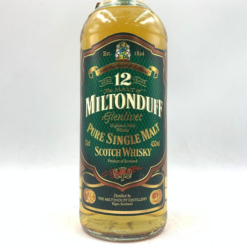 ミルトンダフ 12年 750ml 43% MILTONDUFF 【Y1】