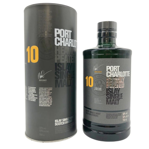 ポートシャーロット ヘビーリーピーテッド 10年 アイラ シングルモルトウイスキー 50% 700ml Port Charlotte Heavily Peated 【G】