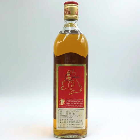オールド アーガイル レッドラベル 特級 750ml 43% OLD ARGYLL スコッチウイスキー【G1】