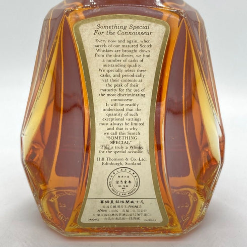 サムシングスペシャル 12年 750ml 43% SOMETHING SPECIAL スコッチウイスキー【P1】