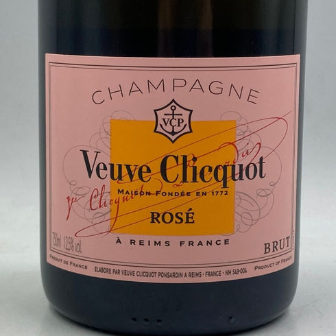 ヴーヴ クリコ ロゼ ローズラベル 750ml 12.5% Veuve Clicquot Rose Label シャンパン【D1】