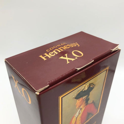 ヘネシーXO クリアボトル 金キャップ 700ml 40% Hennessy ブランデー【Z】