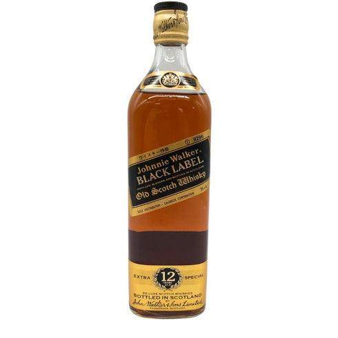 ジョニーウォーカー ブラックラベル 12年 エクストラ スペシャル 黒金キャップ 750ml 43% Johnnie Walker BLACK LABEL EXTRA SPECIAL スコッチウイスキー【F】