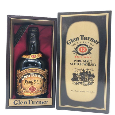 グレンターナー 12年 ピュアモルト 700ml 43% ウイスキー特級 Glen Turner スコッチウイスキー【K4】