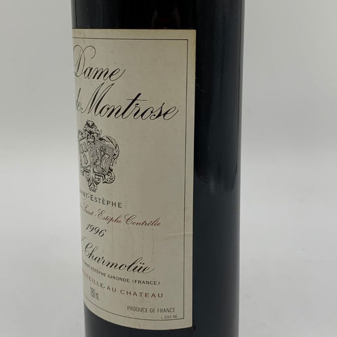 ラ ダム ド モンローズ 1996 750ml 12.5% La Dame de Montrose ボルドーワイン【S4】