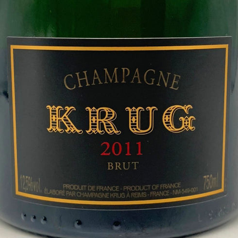 クリュッグ ブリュット ヴィンテージ 2011 750ml 12.5% KRUG BRUT VINTAGE シャンパン【T1】
