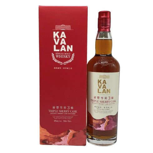カバラン トリプル シェリー カスク 700ml 40% KAVALAN TRIPLE SHERRY CASK 【F4】