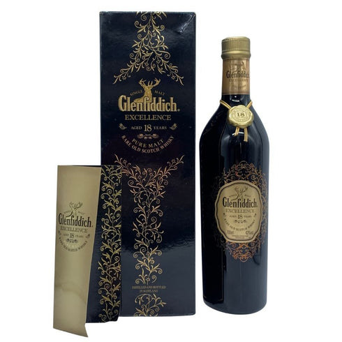 グレンフィディック 18年 エクセレンス 700ml 43% Glenfiddich Excellence スコッチウイスキー1280g【X0】