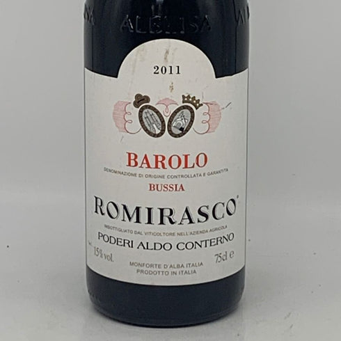 ポデーリ アルド コンテルノ バローロ ブッシア ロミラスコ 2011 750ml 15% PODERI ALDO CONTERNO イタリアワイン【G1】