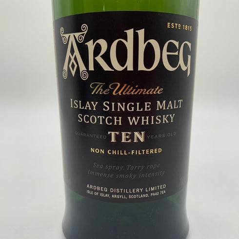 アードベッグ 10年 700ml 46% ARDBEG スコッチウイスキー【Q2】