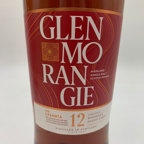 グレンモーレンジィ ラサンタ 12年 シェリーカスク 700ml 43% GLENMORANGIE LASANTA 【B1】