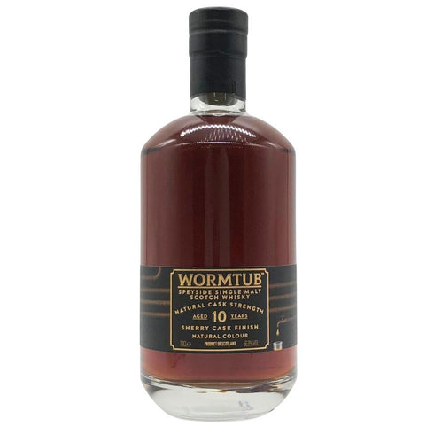 ワームタブ 10年 シェリーカスクフィニッシュ 700ml 56.1% WORMTUB スコッチウイスキー【O2】