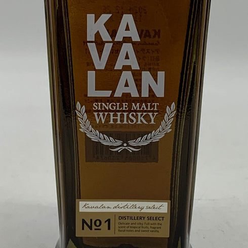 カバラン ディスティラリーセレクト No1 シングルモルト 200ml 40% KAVALAN ウイスキー【C2】