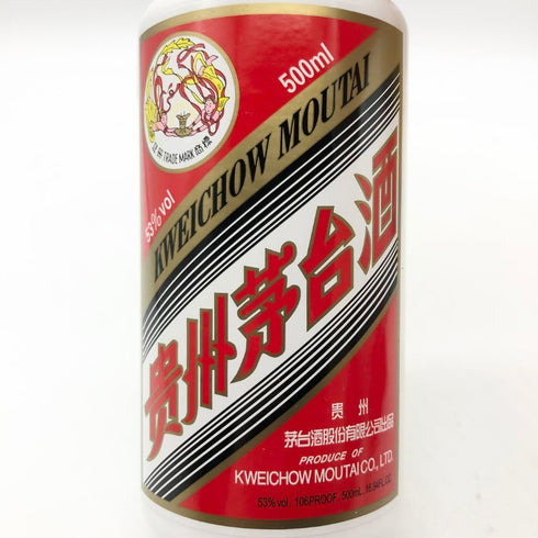 貴州茅台酒 マオタイ酒 天女ラベル 2020 53% 500ml KWEICHOW MOUTAI 中国酒2310g【W4】