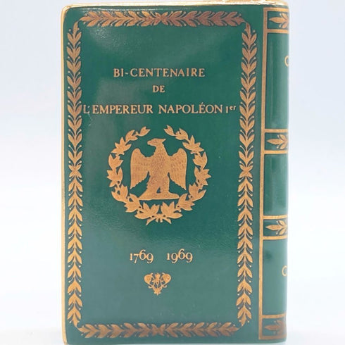 カミュ ナポレオン ブック ミニボトル 緑陶器 50ml 度数不明 CAMUS NAPOLEON BOOK コニャック【T1】