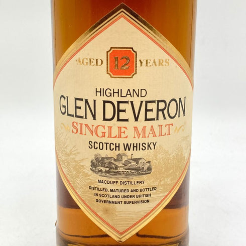 グレン デヴェロン 12年 1980 43% 750ml GLEN DEVERON 【V4】