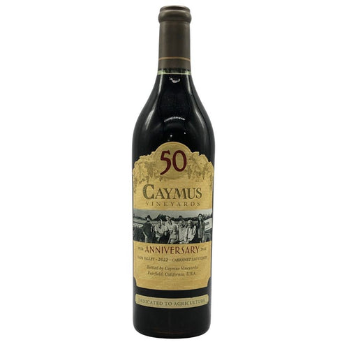 ケイマス ヴィンヤーズ カベルネ ソーヴィニョン 2022 50周年記念ボトル 750ml 14.6% CAYMUS VINEYARDS カリフォルニアワイン【T1】