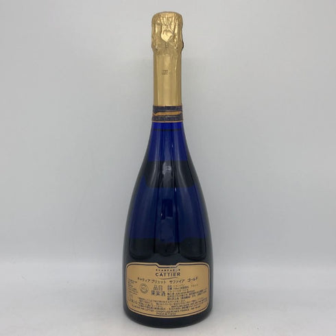 キャティア サファイア ゴールドラベル ブリュット 750ml 12.5% CATTIER Saphir シャンパン【H1】