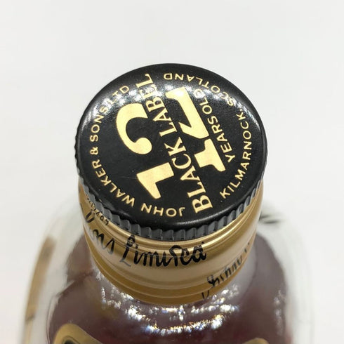 ジョニーウォーカー ブラックラベル 12年 エクストラ スペシャル 黒金キャップ 750ml 43% Johnnie Walker BLACK LABEL EXTRA SPECIAL スコッチウイスキー【T】