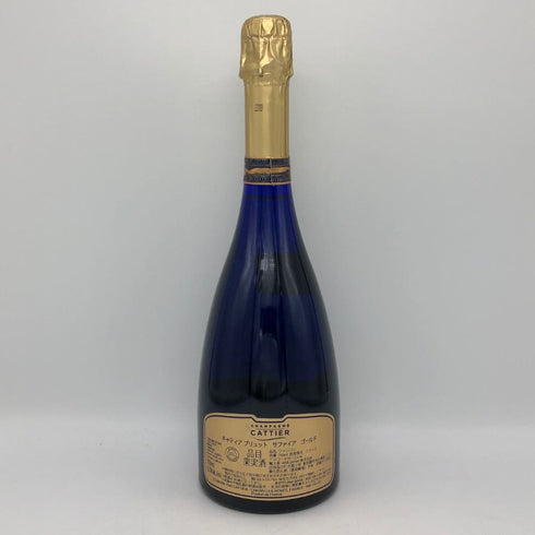 キャティア ブリュット サファイヤ ゴールド 750ml 12.5% CATTIER シャンパン【C4】