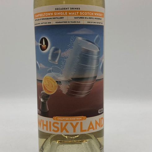 スプリングバンク 1999 25年 リフィルホグスヘッド ウイスキーランド チャプター19 700ml 42.2% Springbank スコッチウイスキー【同梱不可】【C0】