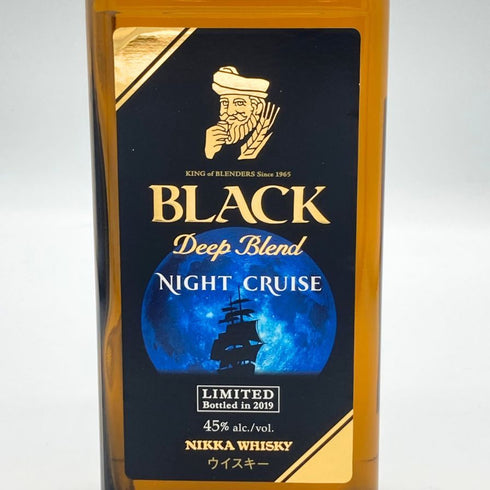 東京都限定◆ニッカ ブラックニッカ ディープ ブレンド ナイトクルーズ リミテッド2019 700ml 45% BLACK NIKKA DEEP BLEND NIGHT CRUISE LIMITED 2019 【E】