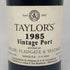 テイラー ヴィンテージ ポート フラットゲート&イートマン 1985 750ml 20% TAYLOR`S Vintage Port 赤ワイン【O1】