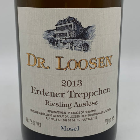 ドクター ローゼン エルデナー トレプヒェン アイスヴァイン リースリング 2013 750ml 7.5% Dr. Loosen Erdener Treppchen Eiswein Riesling 白ワイン【M1】