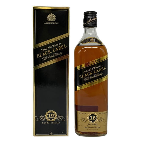ジョニーウォーカー ブラックラベル 12年 黒キャップ 750ml 43% Johnnie Walker BLACK LABEL スコッチウイスキー【A4】