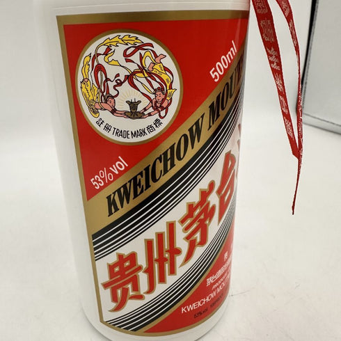 貴州茅台酒 マオタイ酒 天女ラベル 2022 53% 500ml KWEICHOW MOUTAI 中国酒951g【W4】