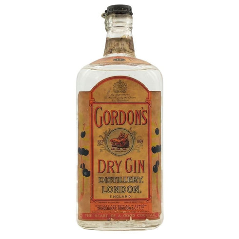 ゴードンズ ドライ ジン オールドボトル ティンキャップ 750ml 47% GORDON'S【M】