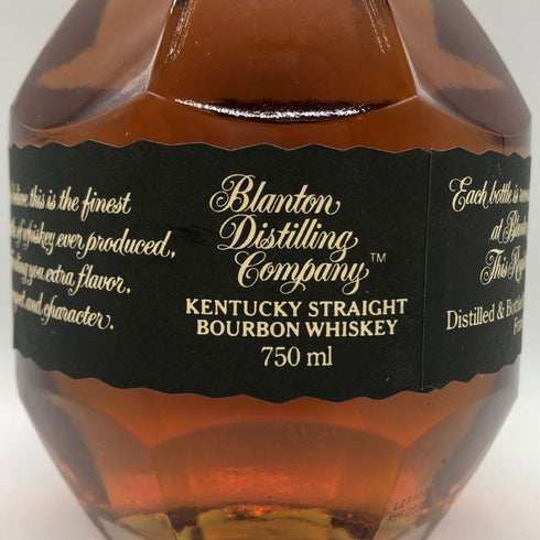 ブラントン シングルバレル ブラックラベル 2023 750ml 40% Blanton's SINGLE BARREL BLACK LABEL バーボン【F2】