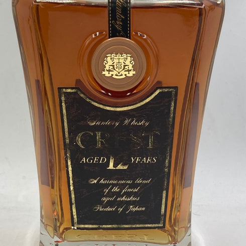 東京都限定◆サントリー クレスト 12年 向獅子マーク 700ml 43% SUNTORY 【J】