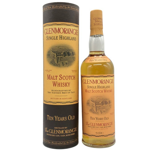 グレンモーレンジ 10年 ハイランドモルト 750ml 43% GLENMORANGIE スコッチウイスキー【V0】