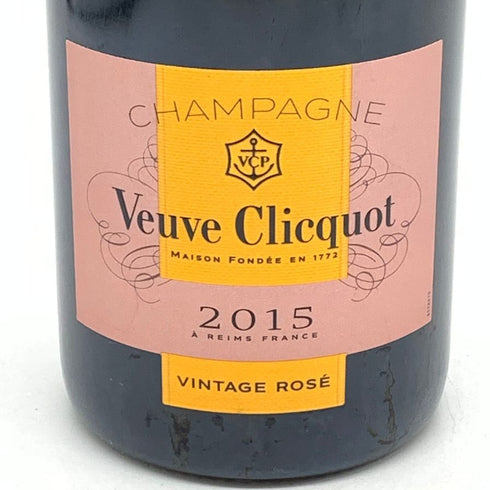 ヴーヴ クリコ ヴィンテージ ロゼ 2015 750ml Veuve Clicquot VINTAGE ROSE シャンパン【Y】