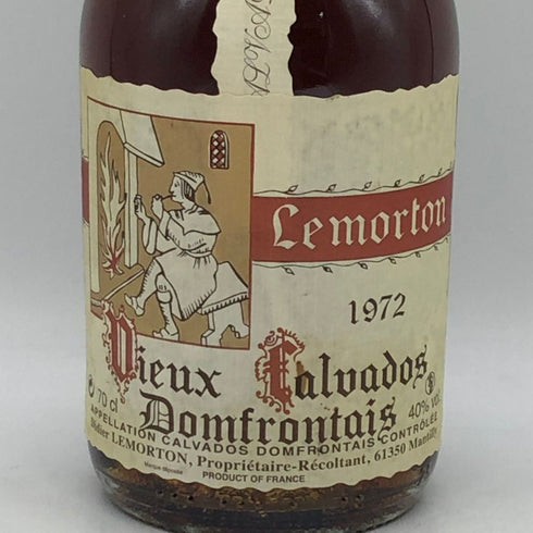 ルモルトン 1972 ヴュー カルヴァドス ドンフロンテ ブランデー 700ml 40% Lemorton ブランデー【V1】