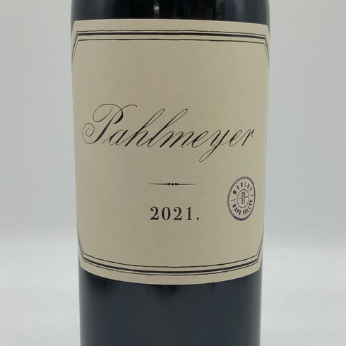 パルメイヤー 2021 メルローナパ ヴァレー 750ml 15.1% Pahlmeyer Merlot Napa Valley カリフォルニアワイン【V0】