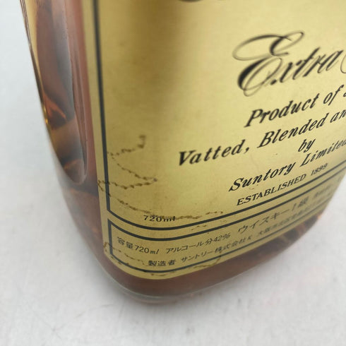 東京都限定◆サントリー ウイスキー エクストラゴールド 720ml 42% SUNTORY 【F3】