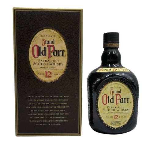 グランド オールドパー 12年 43% 750ml Grand Old Parr スコッチウイスキー【A3】