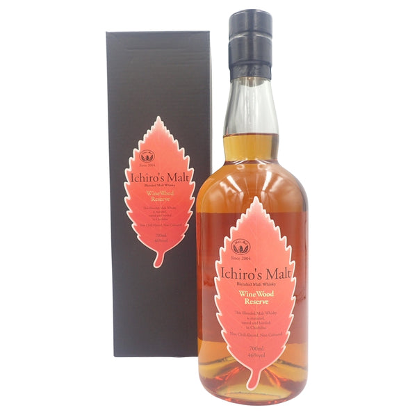 東京都限定◆ベンチャーウイスキー イチローズモルト ワインウッドリザーブ 700ml 46% Ichiro's Malt Wine Wood Reserve 【H4】