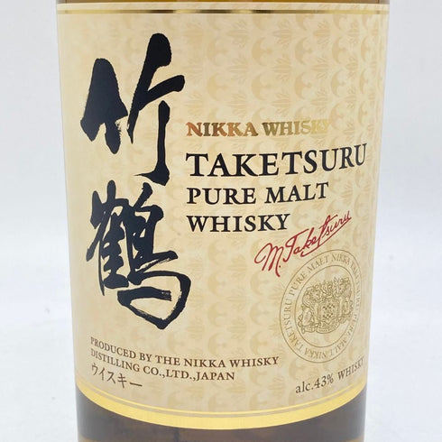 東京都限定◆ニッカ 竹鶴 ピュアモルト 白ラベル 700ml NIKKA 【U4】