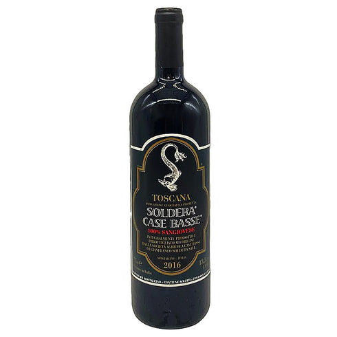 トスカーナ カーゼ バッセ ソルデラ 2016 750ml 13.5% TOSCANA CASE BASSE SOLDERA イタリアワイン【I4】